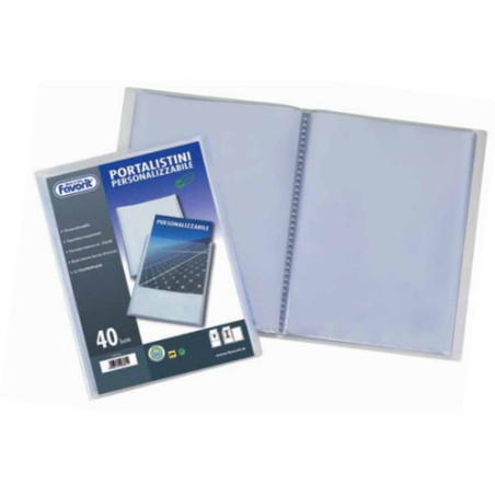 Portalistini a buste fisse favorit personalizzabile sviluppo [05204501a]