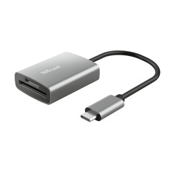 Card reader trust dalyx fast usb-c a microsd/sd/sdhc/sdxc grigio