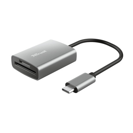 Card reader trust dalyx fast usb-c a microsd/sd/sdhc/sdxc grigio