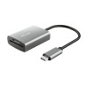 Card reader trust dalyx fast usb-c a microsd/sd/sdhc/sdxc grigio