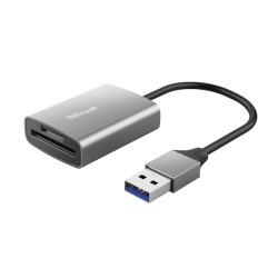 Card reader trust dalyx fast usb 3.2 a microsd/sd/sdhc/sdxc grigio