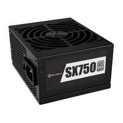 Alimentatore 750w silverstone sfx 80 plus platinum modulare nero