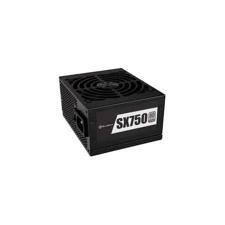 Alimentatore 750w silverstone sfx 80 plus platinum modulare nero