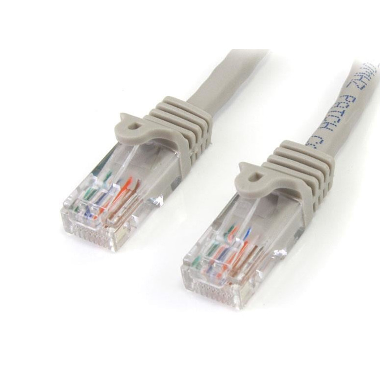 Cavo di rete startech.com ethernet cat5e 5m grigio [45pat5mgr]