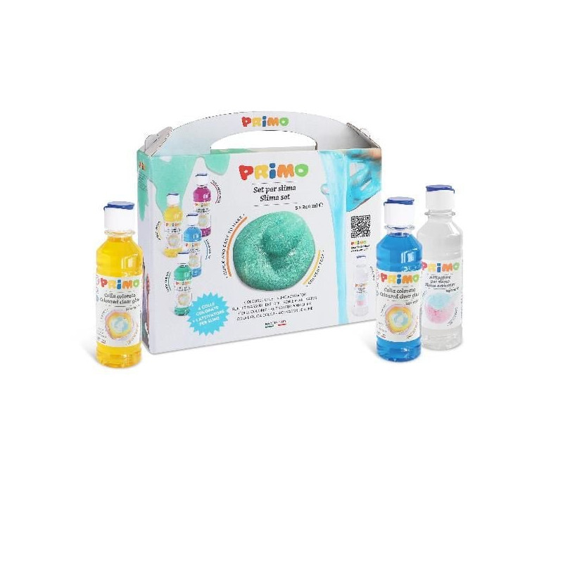 Set slime primo 4 colle 240ml con 1 attivatore [3311slimeset1]