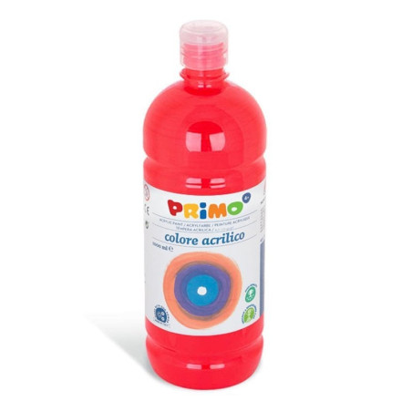 Tempera acrilica primo 1000ml rosso vermiglione [404ta1000300]