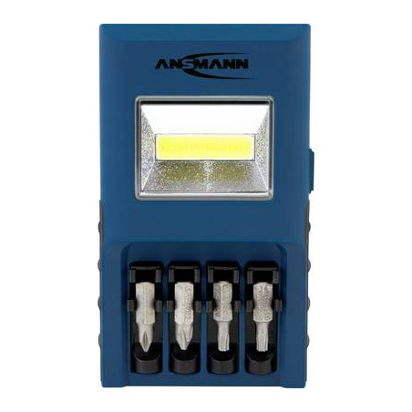 Lampada da officina a led ansmann torcia wl180b con portainserti
