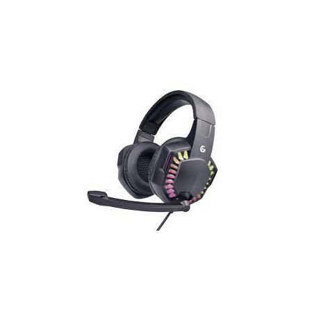 Cuffie da gioco gembird con microfono cablato nero [ghs-06]