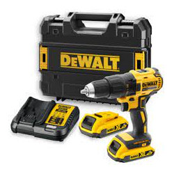 Trapano avvitatore a batteria dewalt 18v 2ah [dcd777d2t]