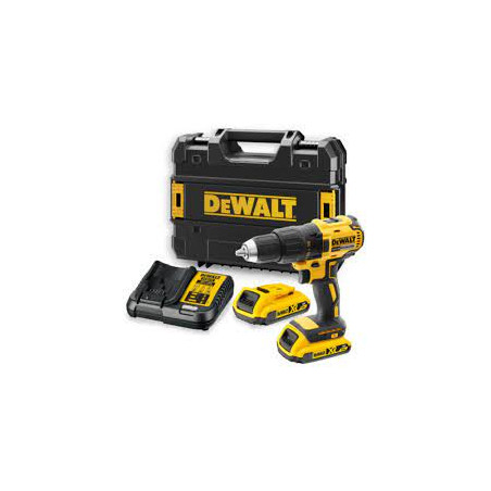 Trapano avvitatore a batteria dewalt 18v 2ah [dcd777d2t]