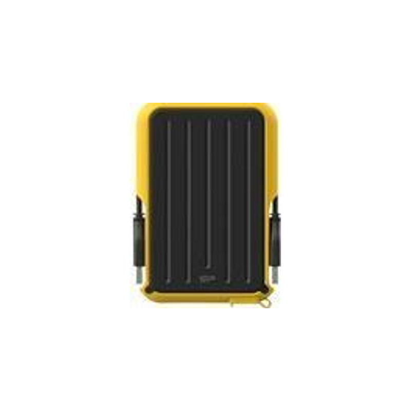 Hard disk esterno 2,5 5tb silicon power armor a66 usb 3.2 nero/giallo