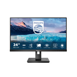 Monitor led 24" philips 243s1 full hd 1920x1080p 4ms classe