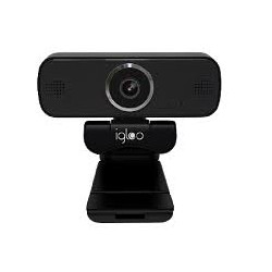 Webcam igloo fhd 1944p nero [cv-125]