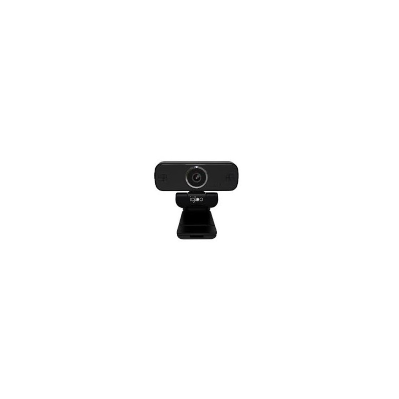 Webcam igloo fhd 1944p nero [cv-125]