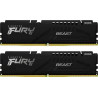 Ram dimm ddr5 32gb kingston 5600mhz cl40 1.25v 2 kit fury beast nero