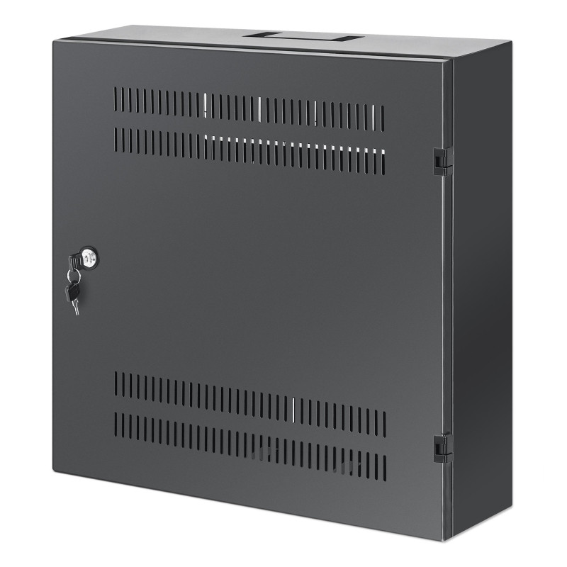 Armadio rack intellinet 19'' a muro 4u/2u 540x550x170mm nero