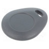 Transponder portachiavi elatec mifare 1k 30mm grigio [art10354]