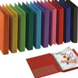 Raccoglitore ad anelli sei rota nettuno 65 a4 rosso 4q [36806542s]