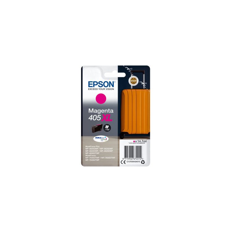 Cartuccia epson 408 xl 14.7ml magenta [c13t09j34010]