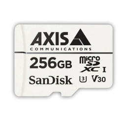 256gb scheda axis microsdxc uhs class 3 100mb/s 50mb/s bianco [02021-001]