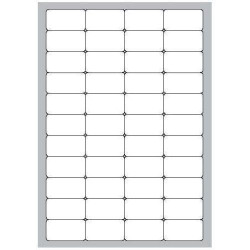 Etichette adesive megastar cf4400 per copiatrici a4 47.5 x 25.5mm