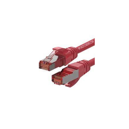 Cavo di rete wp europe s/ftp cat.6 lshf 0.5m rosso [wpc-pat-6sf005r]
