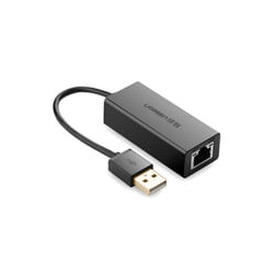 Adattore di rete ugreen a ethernet usb 2.0 nero [20254]