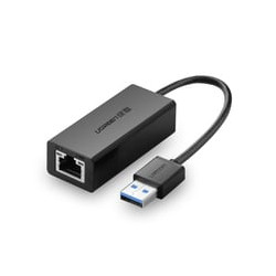 Adattore di rete ugreen a gigabit ethernet usb 3.0 nero [20256]