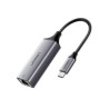 Adattore di rete ugreen ethernet gigabit usb-c spazio grigio