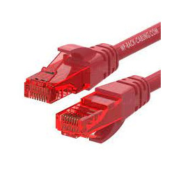 Cavo di rete wp europe u/utp cat.6 pvc 5m rosso [wpc-pat-6u050r]