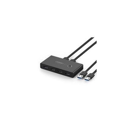 Switch condivisione ugreen usb 3.0 4 porte per 2 pc 2 ingressi 4