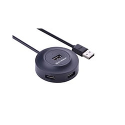 Hub usb ugreen 4 porte usb 2.0 1m nero [20277]