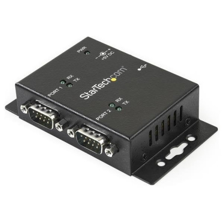 Hub adattatore usb a seriale 2 porte rs232 startech.com per montaggio
