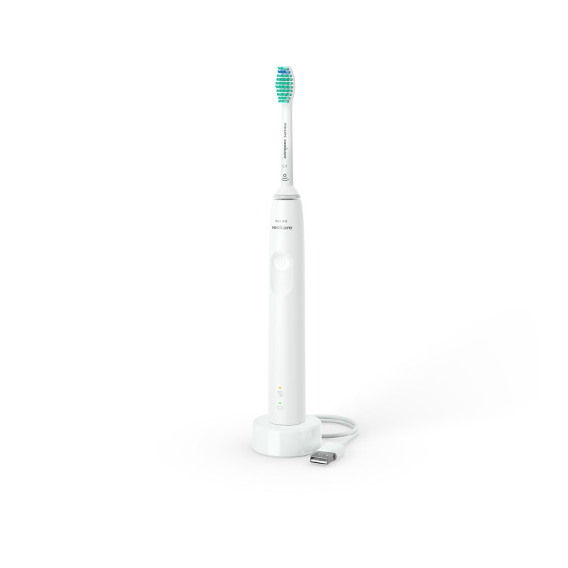 Spazzolino elettrico philips sonic 3100 bianco [hx3671/13]