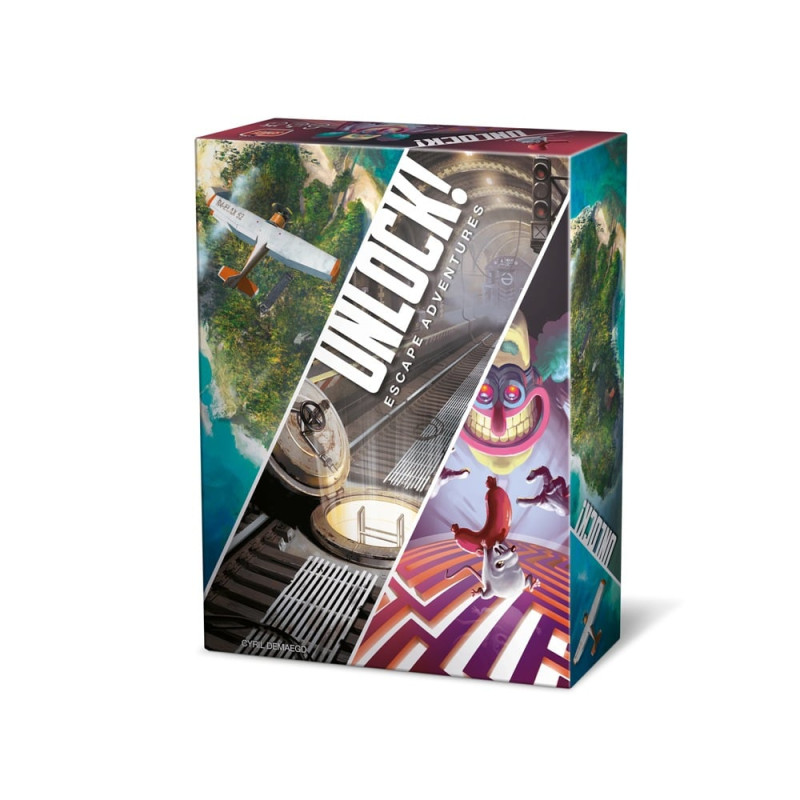 Asmodee - gioco da tavolo unlock! fuga avventura [8980b]
