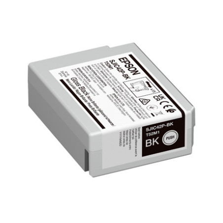 Cartuccia epson sjic42p-bk 50ml nero [c13t52m140]