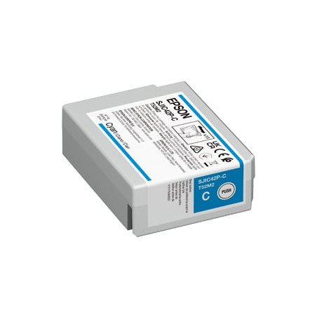 Cartuccia epson sjic42p-c 50ml ciano [c13t52m240]