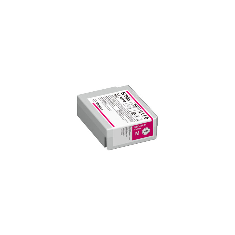 cartuccia epson sjic42p-m 50ml magenta [c13t52m340]