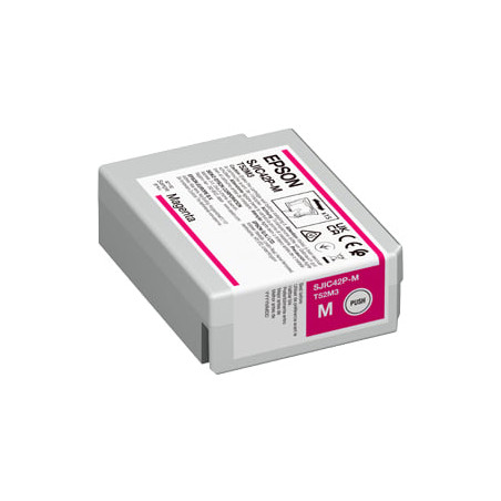 cartuccia epson sjic42p-m 50ml magenta [c13t52m340]