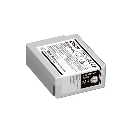 Cartuccia epson sjic42p-mk 50ml nero opaco [c13t52m540]