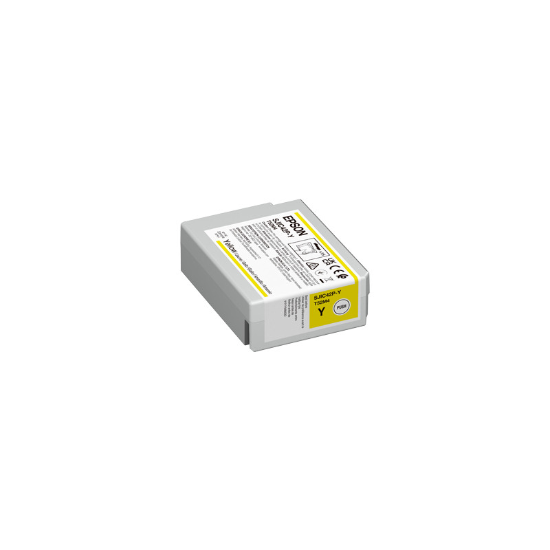 Cartuccia epson sjic42p-y 50ml giallo [c13t52m440]