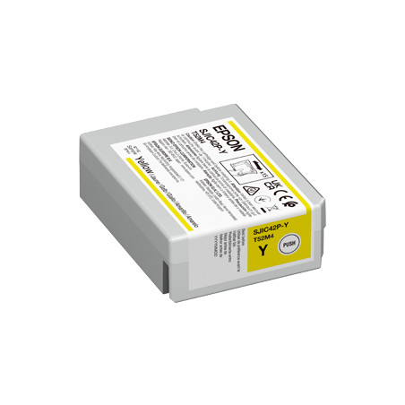 Cartuccia epson sjic42p-y 50ml giallo [c13t52m440]