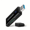 pen drive axagon usb-a 3.2 gen 1 sd microsd nero [cre-s2n]