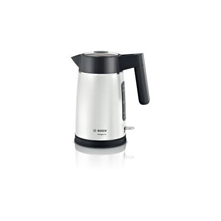 Bollitore elettrico bosch designline 1.7l nero/argento [twk5p471]