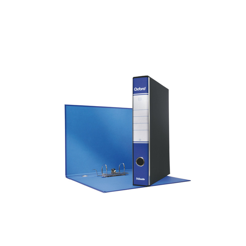 Registratore a leva esselte 8 pz. oxford g84 blu [390784050]
