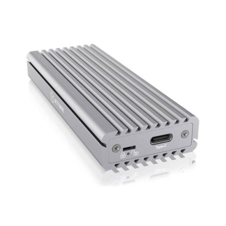 Box ssd icybox ib-1817ma-c31 m.2 pcie usb-c argento [60612]