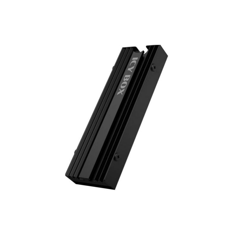 Dissipatore ssd icybox ib-m2hs-ps5 m.2 per ps5 nero [60951]