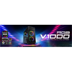 Case sharkoon v1000 rgb matx nero [4044951035052]