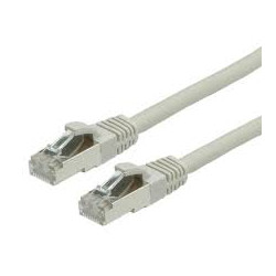Cavo di rete patch value s/ftp cat6. lsoh. cu 0.5m grigio [21.99.0700]