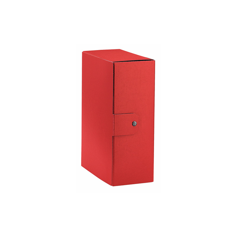 Scatola progetto esselte 5 pz. eurobox dorso 12 rosso [390332160]